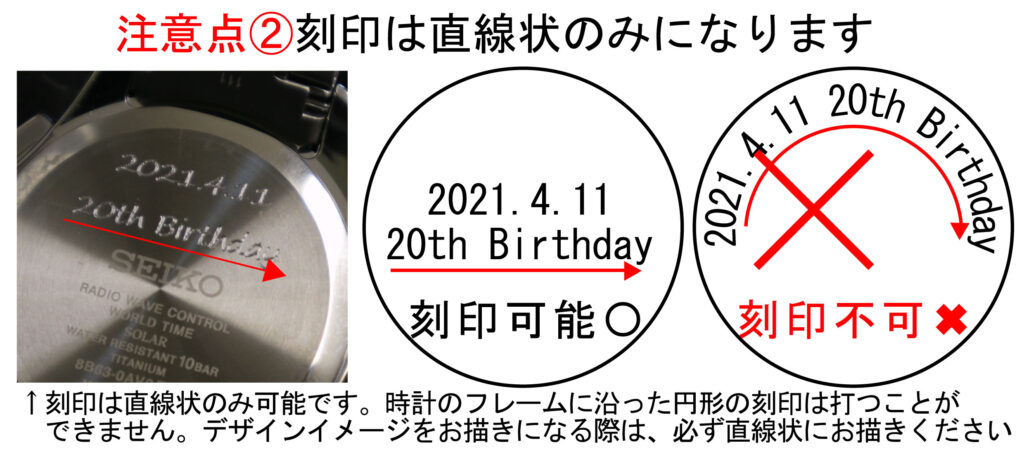 名入れ　即日　東京　都内　秋葉原　山手線　秋葉原駅　刻印　指輪　時計　Zippoライター　鉄道時計　当日渡し　持ち込み　刻印の際の注意点